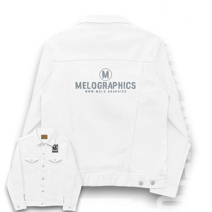 Rated M: Grey Stitched - Denim Jacket | #MadeByMELO product image (1)