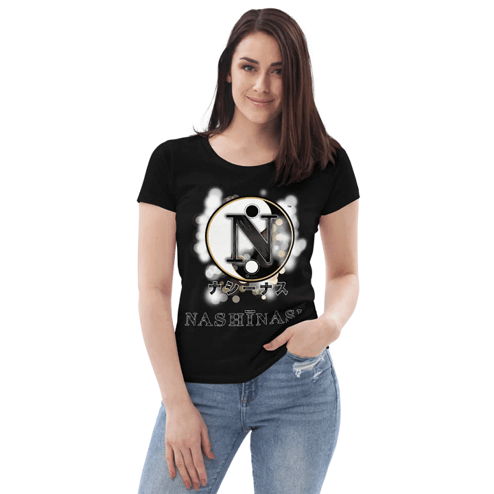 NASHĪNASU ナシーナス - WOMEN SLIM-FIT PRINTED T-SHIRT product image (15)
