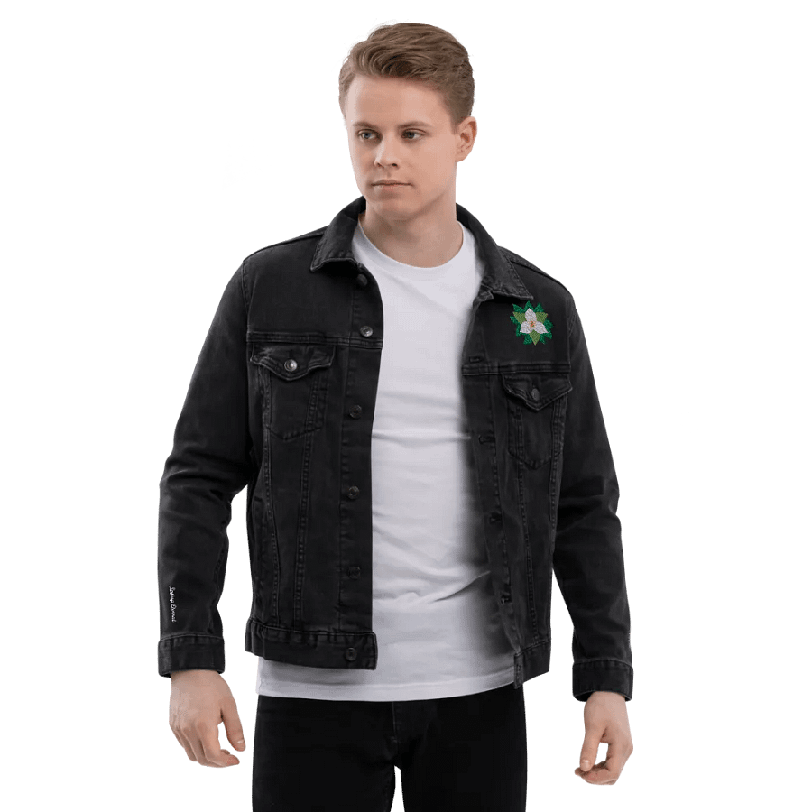Trilliumnaire™ Embroidered Denim Jacket product image (7)