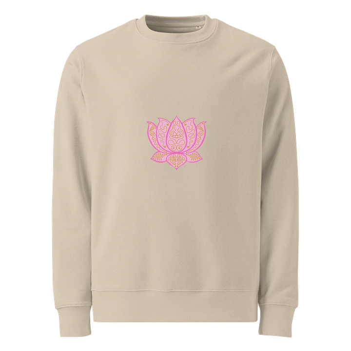Golden Lotus Eye Organic Sweatshirt product image (1)