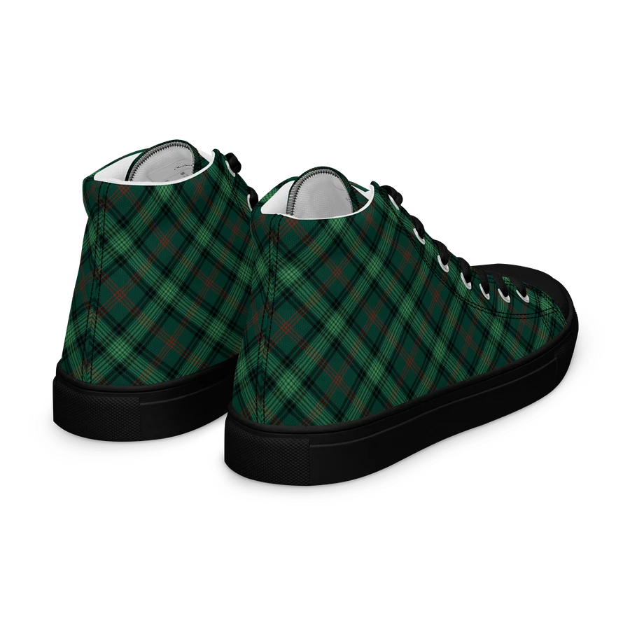 Ross Hunting Tartan Men's High Top Shoes product image (10)