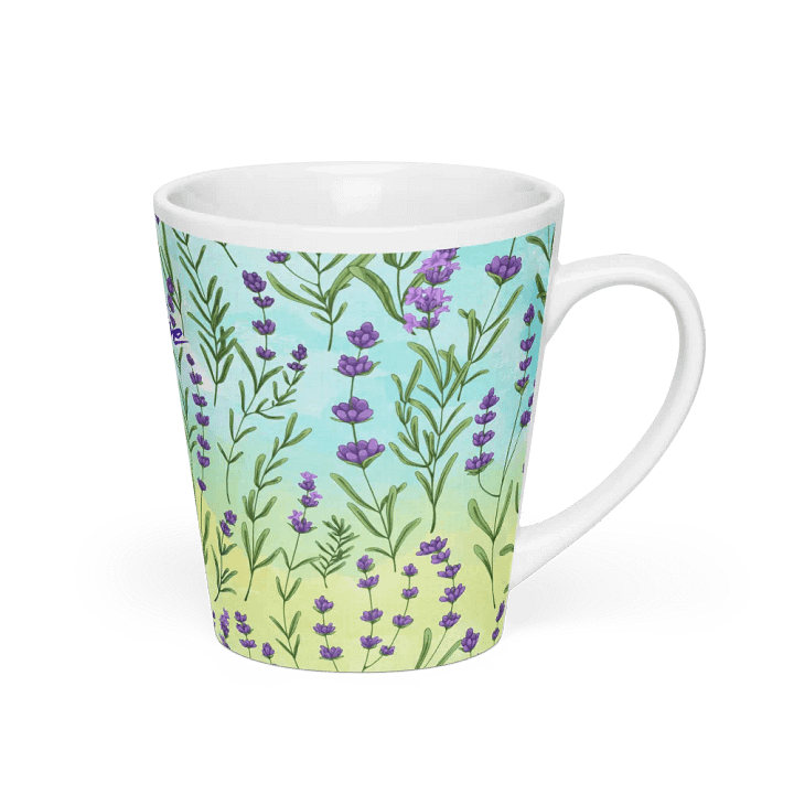 Lavender Me Time Latte Mug mothersday gift for moms wife daughter friend product image (2)