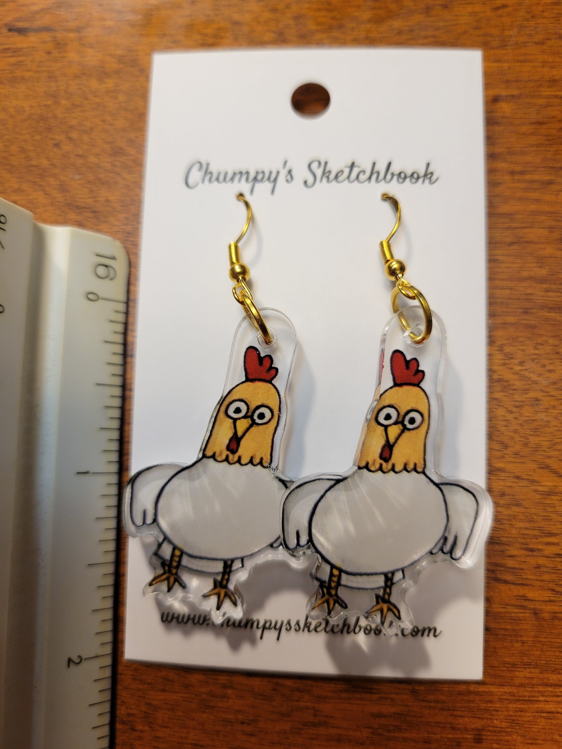 Chicken Earring product image (2)