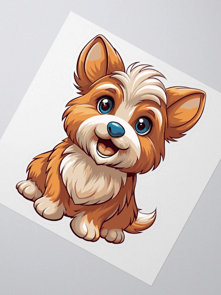 Cute Cartoon Dog 5 , Sticker product image (6)
