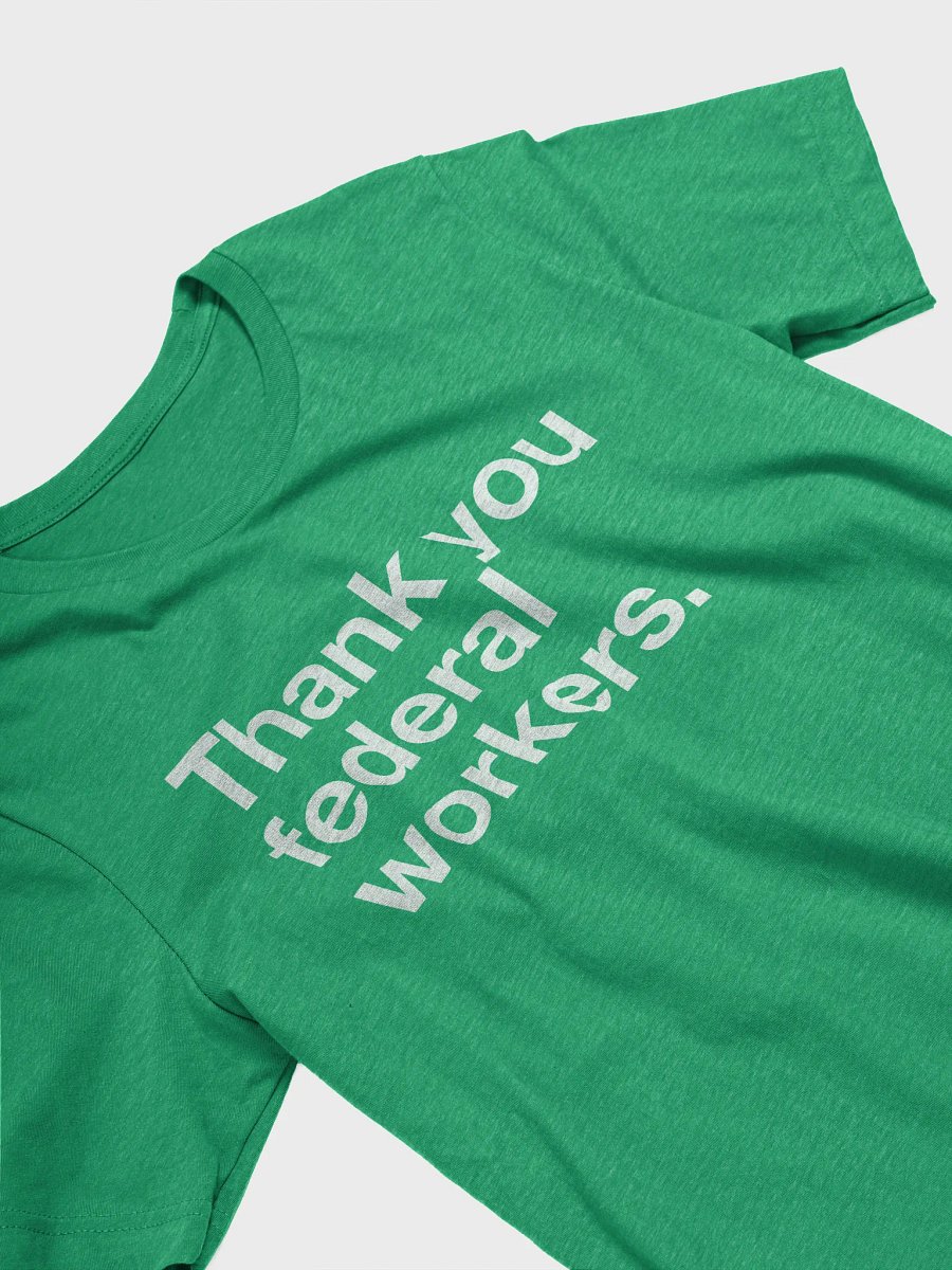 Thank You Federal Workers (White) product image (3)