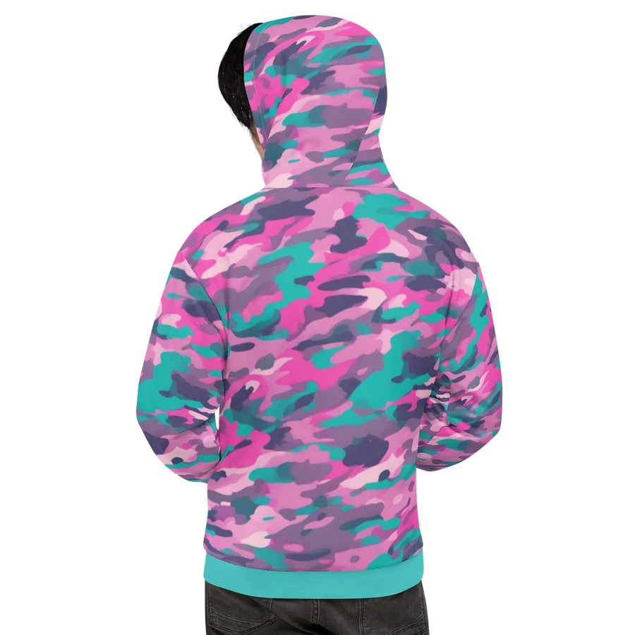 PINKTEAL CAMO HOODIE product image (4)