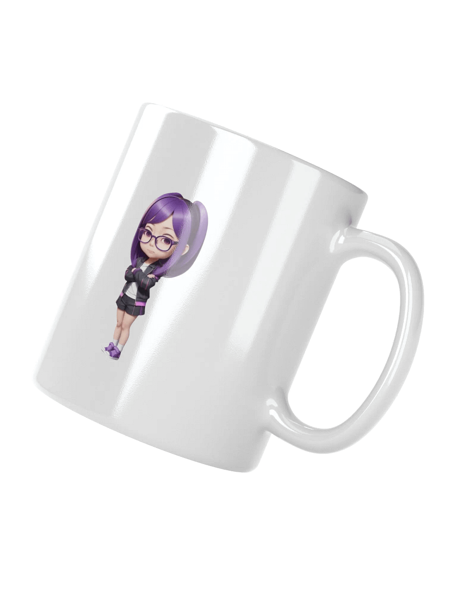 (PURPLE CHIBI) K White Mug product image (2)