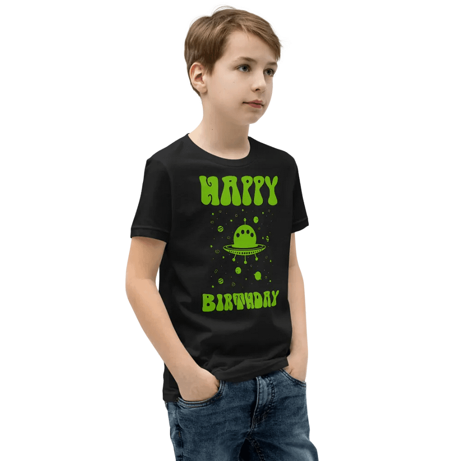 Happy Birthday (UFO) T-Shirt For Kids product image (6)