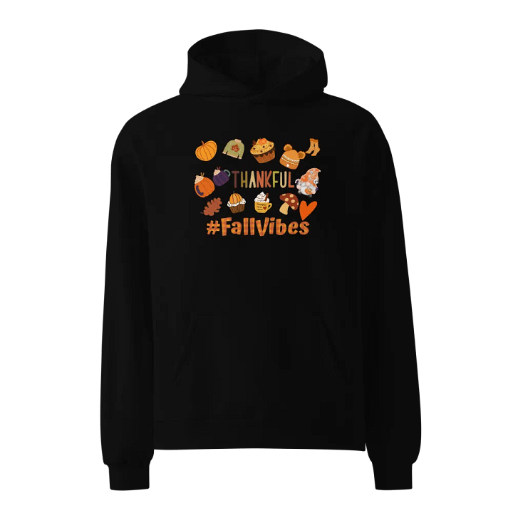Thankful Fall Vibes Oversized Hoodie product image (1)