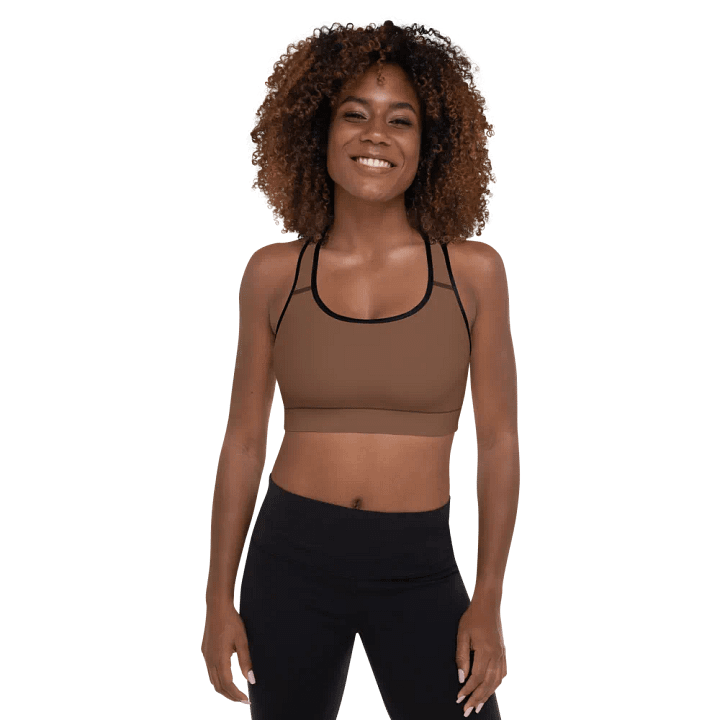 Cocoa Comfort Yoga Sports Bra product image (2)