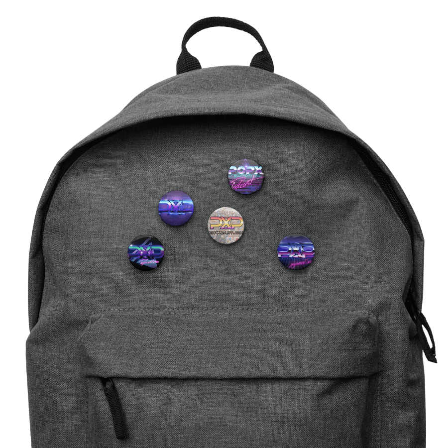 PopXcast Official Live Stream Pin Button Collector Set product image (4)