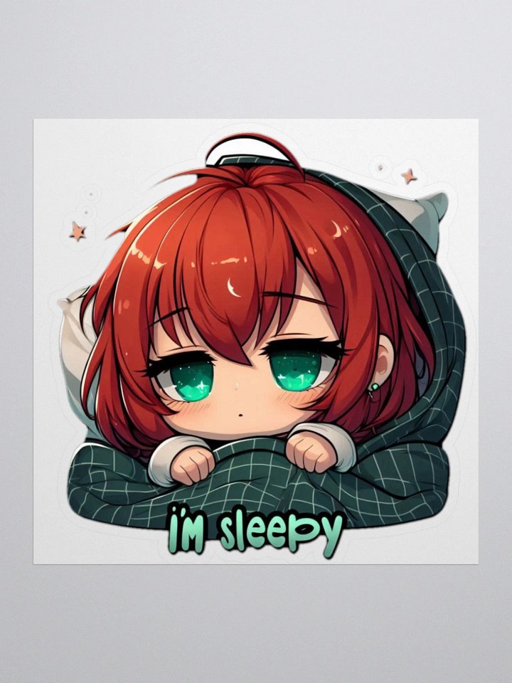 BunnyVA Sleepy Sticker product image (1)