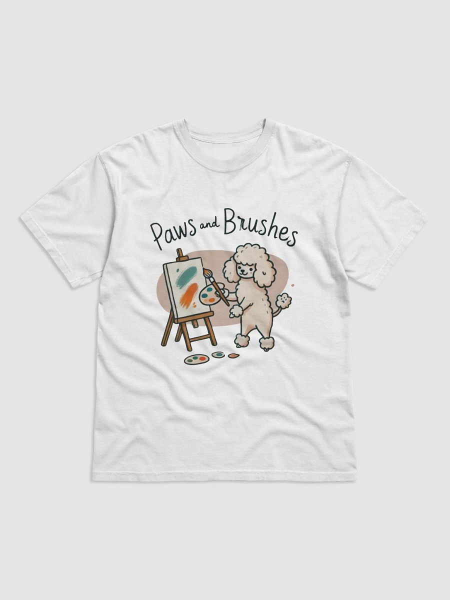 Paws and Brushes: Creative Poodle Artist product image (1)
