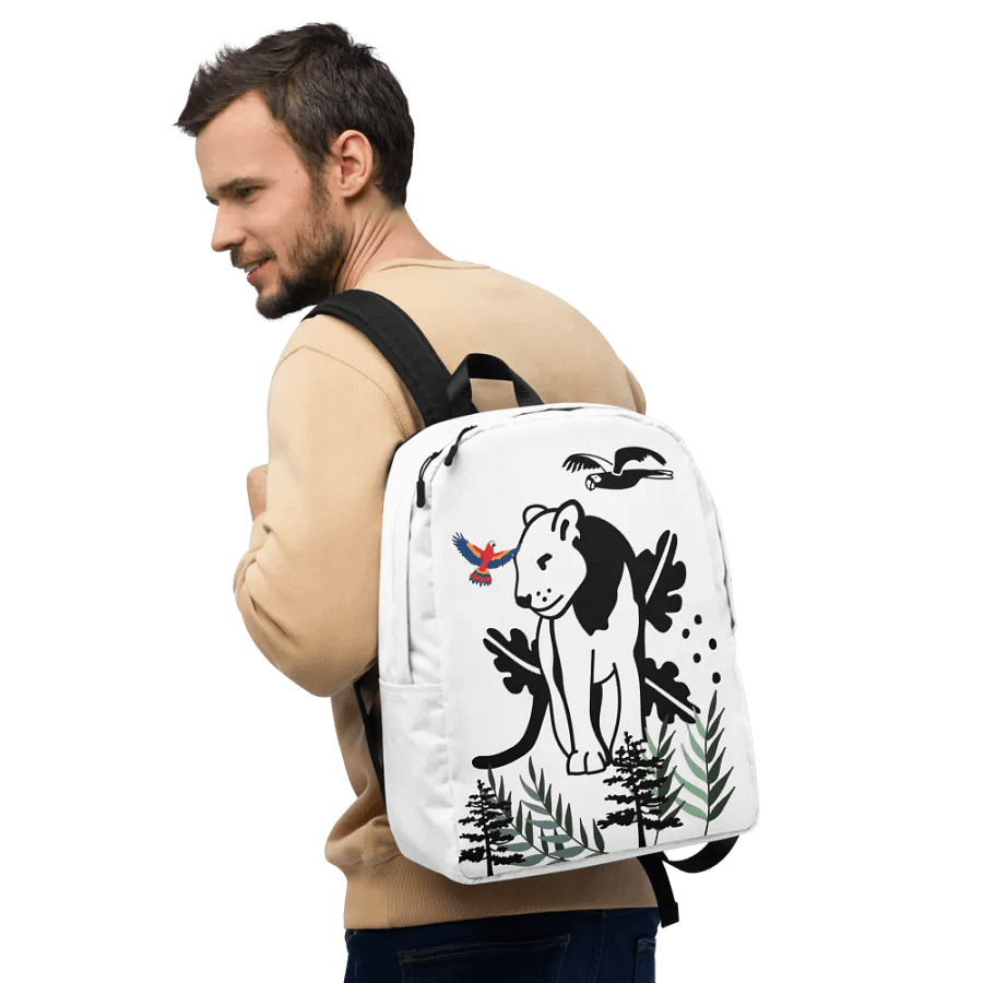 Lion printing bag product image (10)