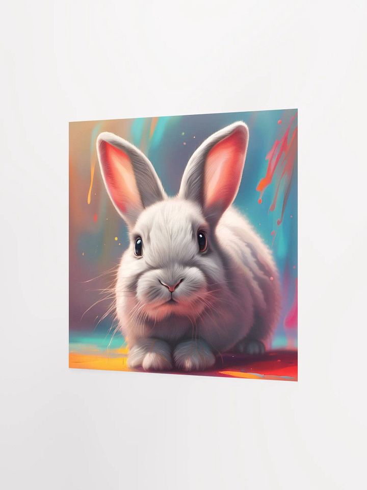 Cute Bunny Poster product image (6)