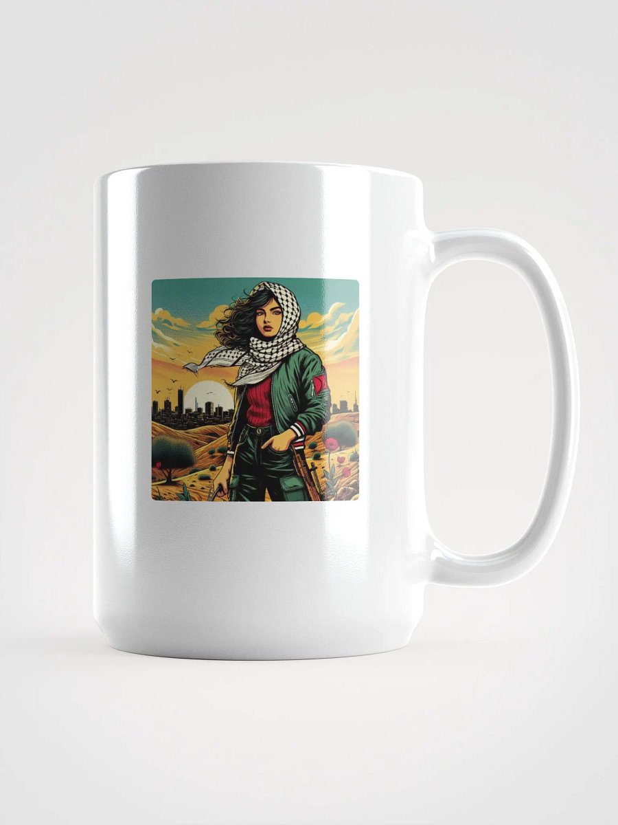 Sunset Warrior Mug | Free palestine product image (1)