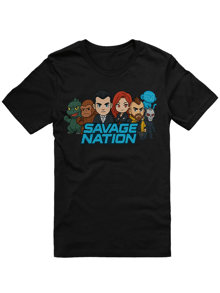 Savage Nation Illustrated T-Shirt product image (3)