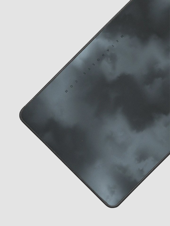 Gray Sky Desk Mat 12x22 product image (2)