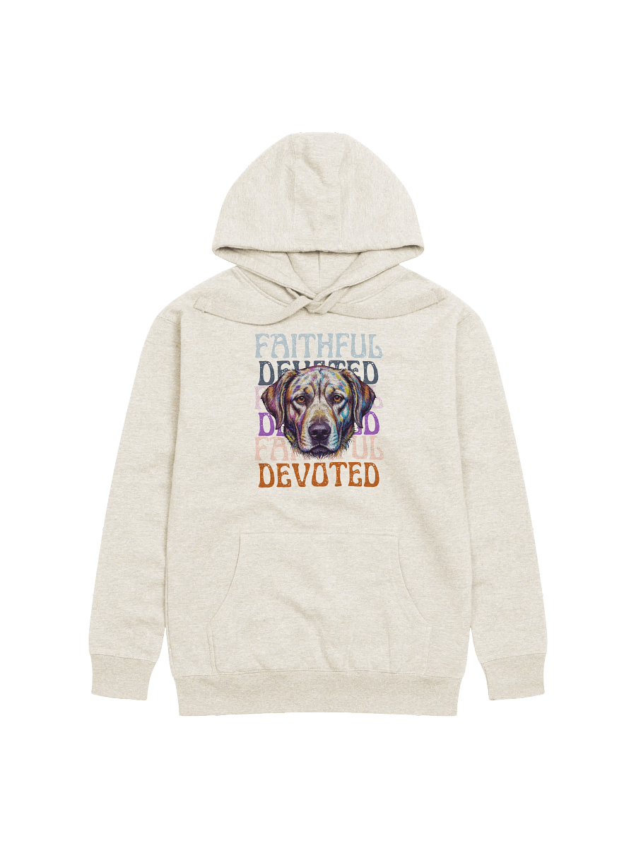 Faithful and Devoted Front Graphic Hoodie product image (1)
