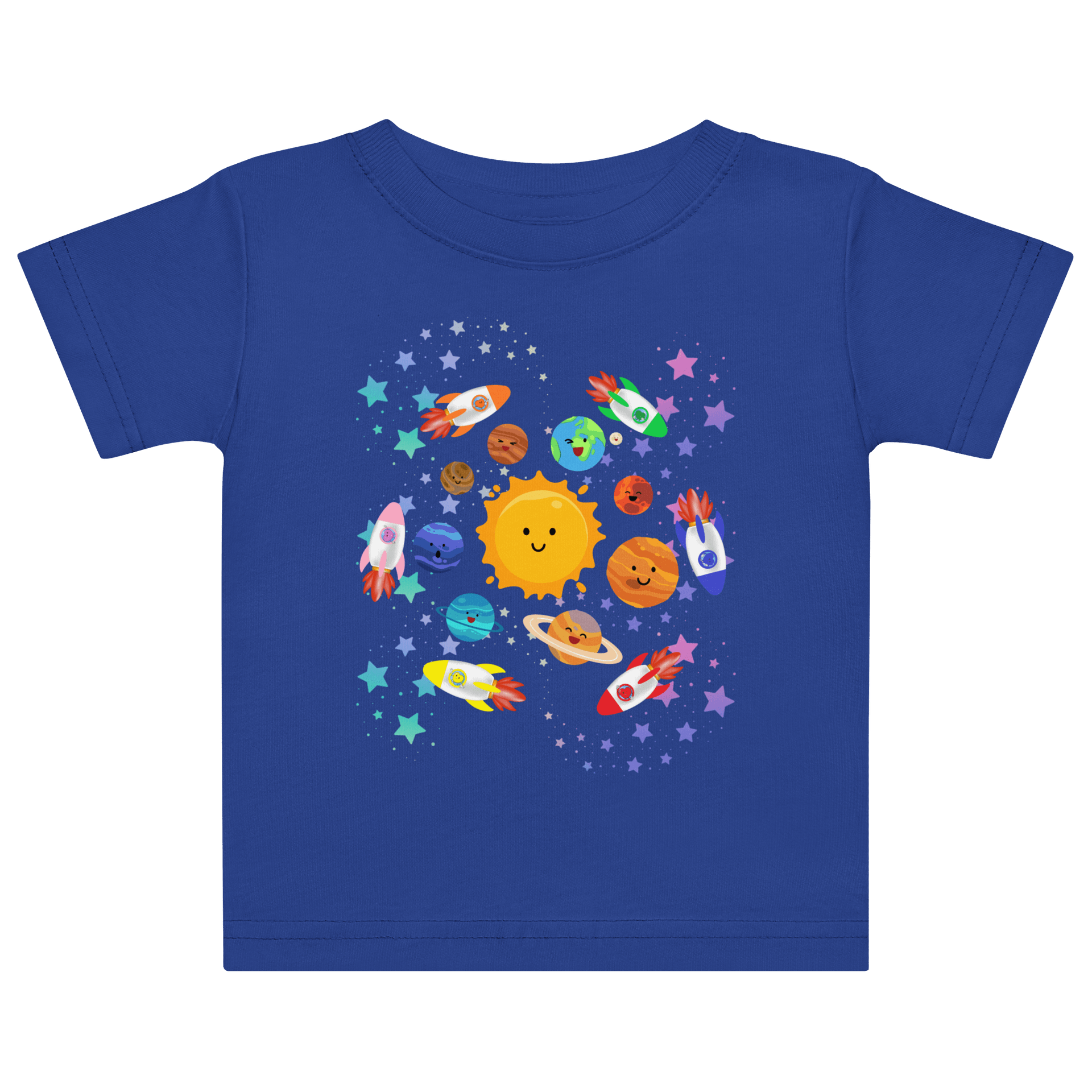 Little Hearts Rocket Adventure Baby Jersey T-Shirt product image (9)