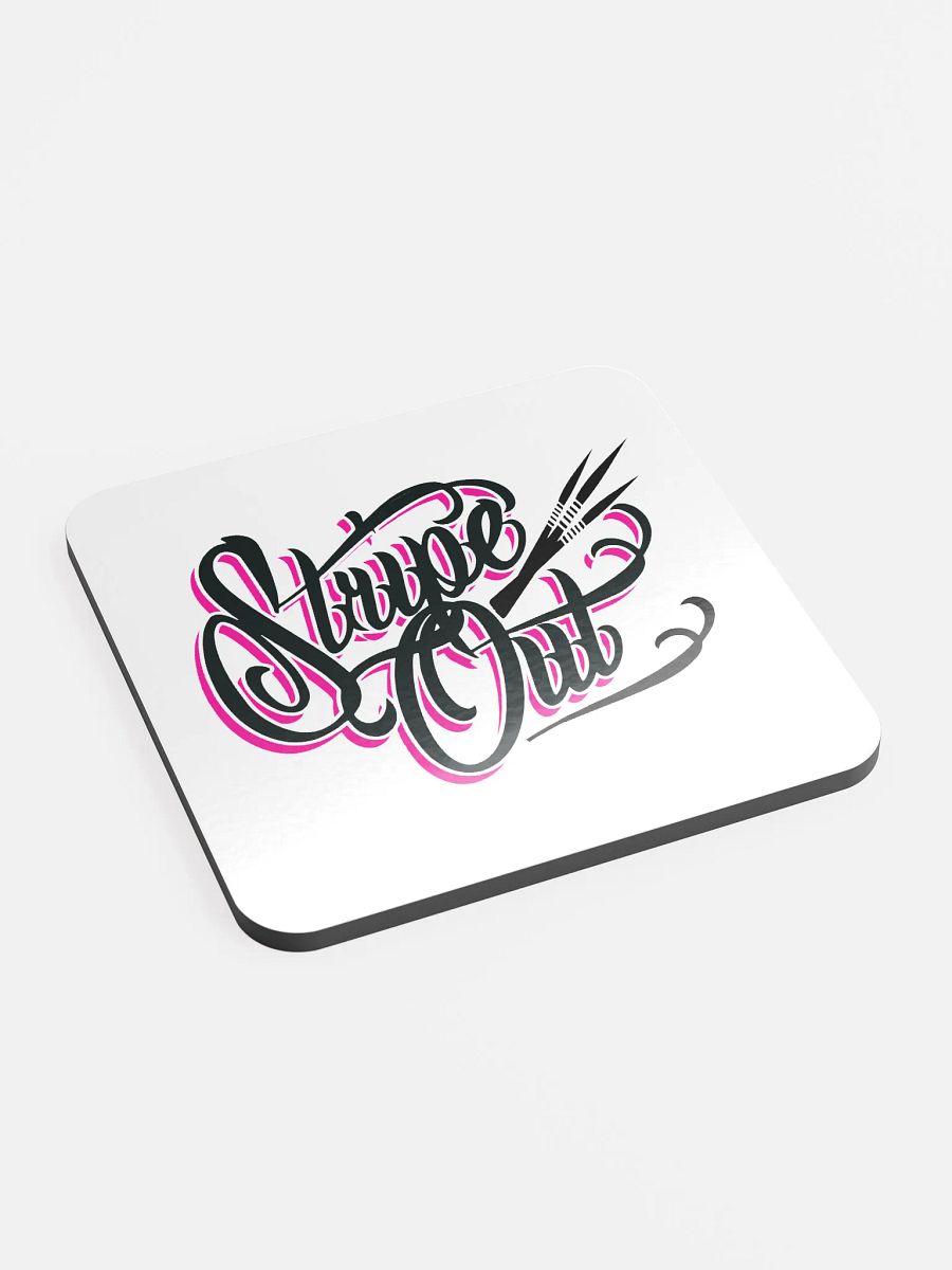 Cork-back coaster - Stripeout product image (2)