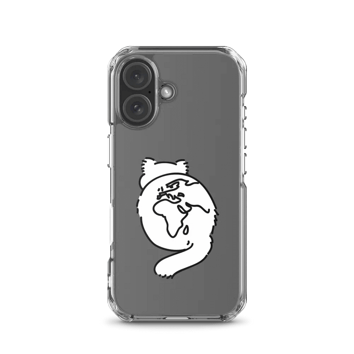 Planet Manul Africa & Europe - Clear iPhone Case product image (23)