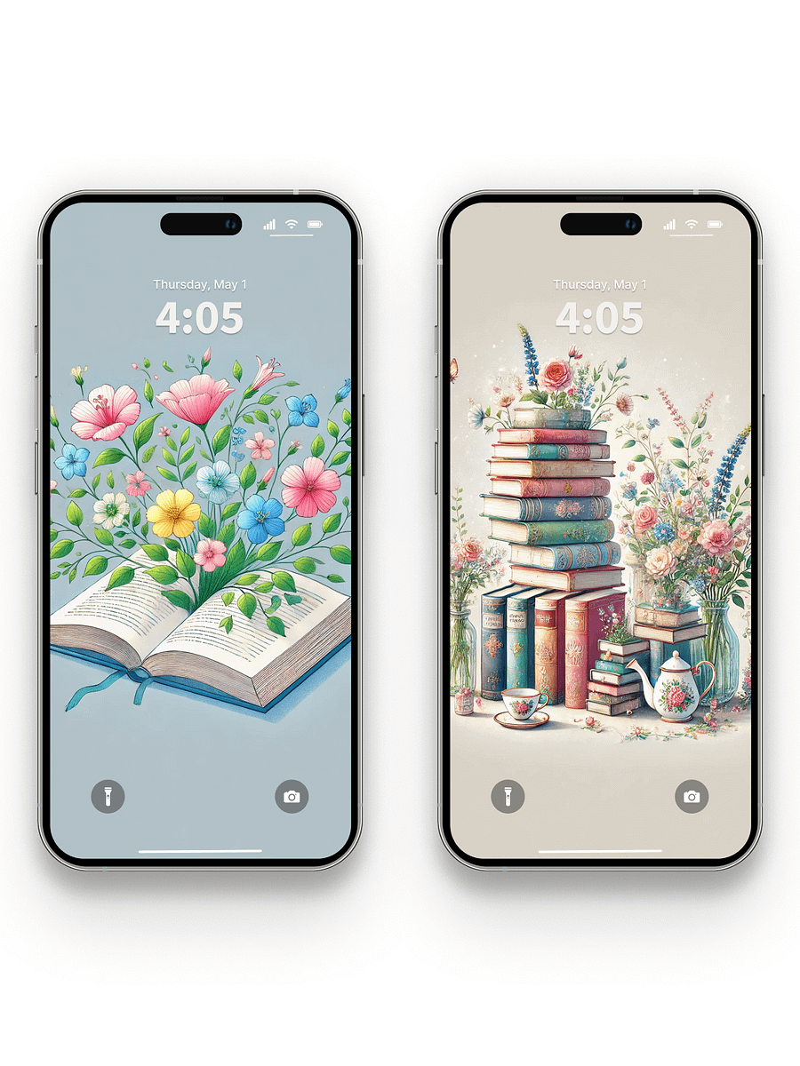 100 Stunning Wallpapers for Book Lovers – Cozy, Aesthetic & Inspiring product image (7)