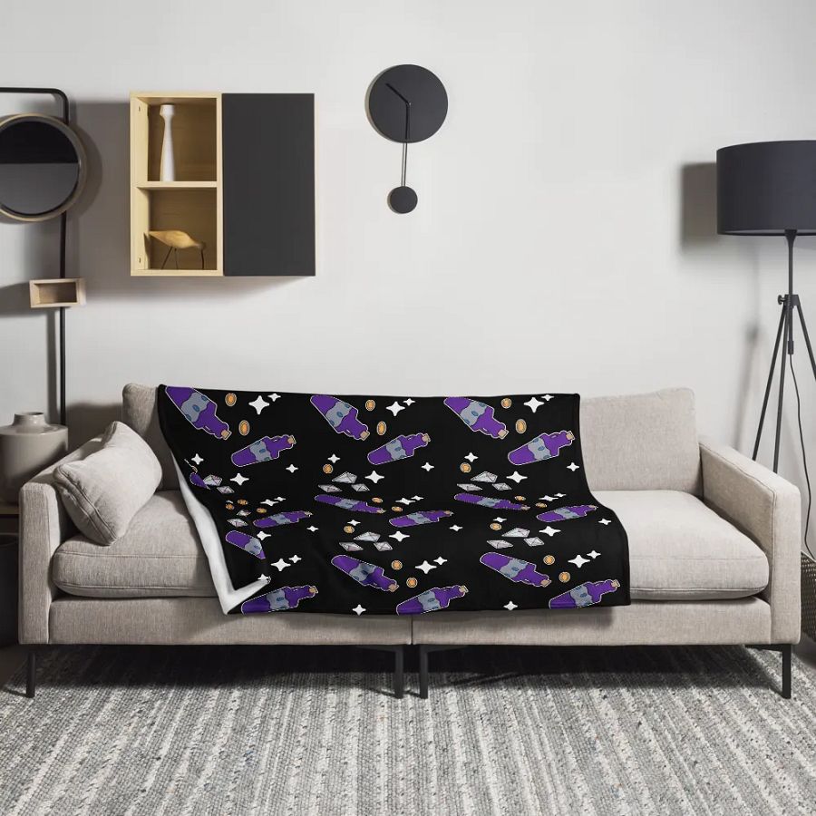 Purple Drink & Wears - Plush Blanket ( Soft ) product image (5)