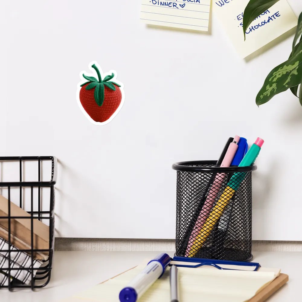 CozyAvocado Die-Cut Magnet Strawberry #1 product image (10)