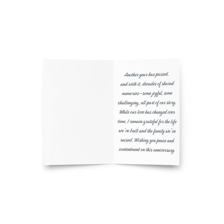 Anniversary card - Married couples product image (3)