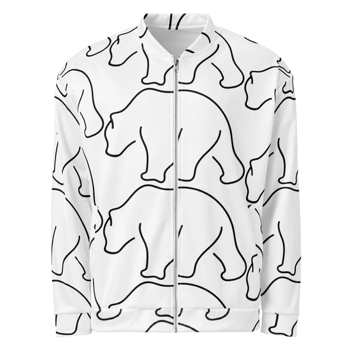 Midnight Canvas All-Over Bomber Jacket product image (1)