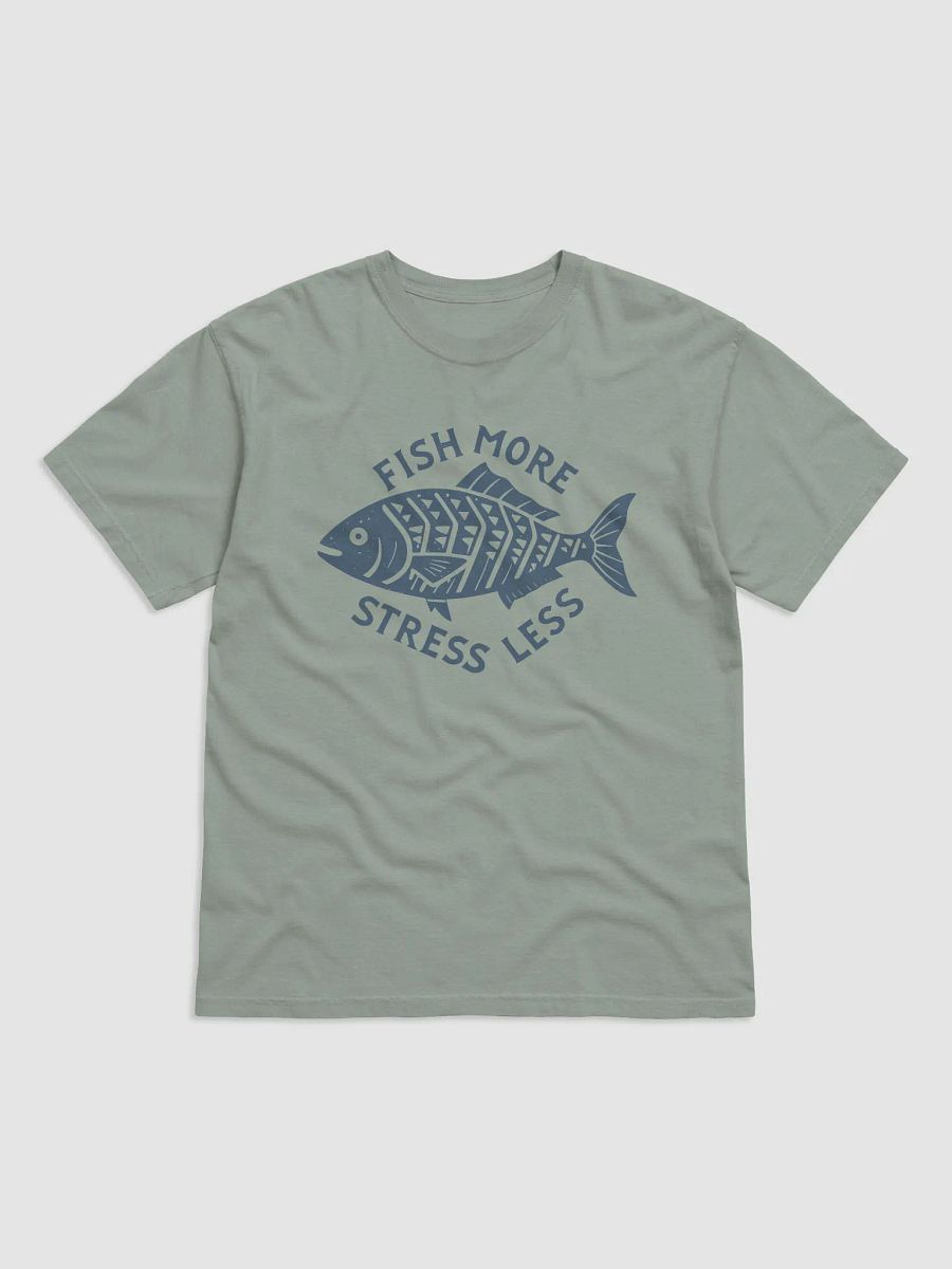 Fish More Stress Less Tee product image (1)