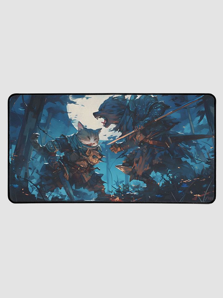 Furry battle Comic Art Deskmat product image (1)