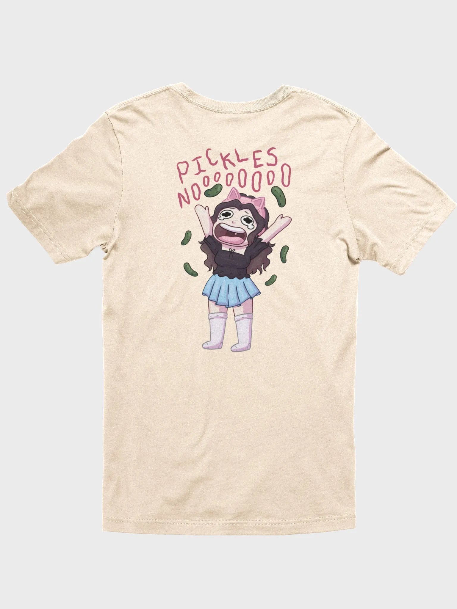 Pickles NOOOOO T-Shirt (Back Design) product image (49)