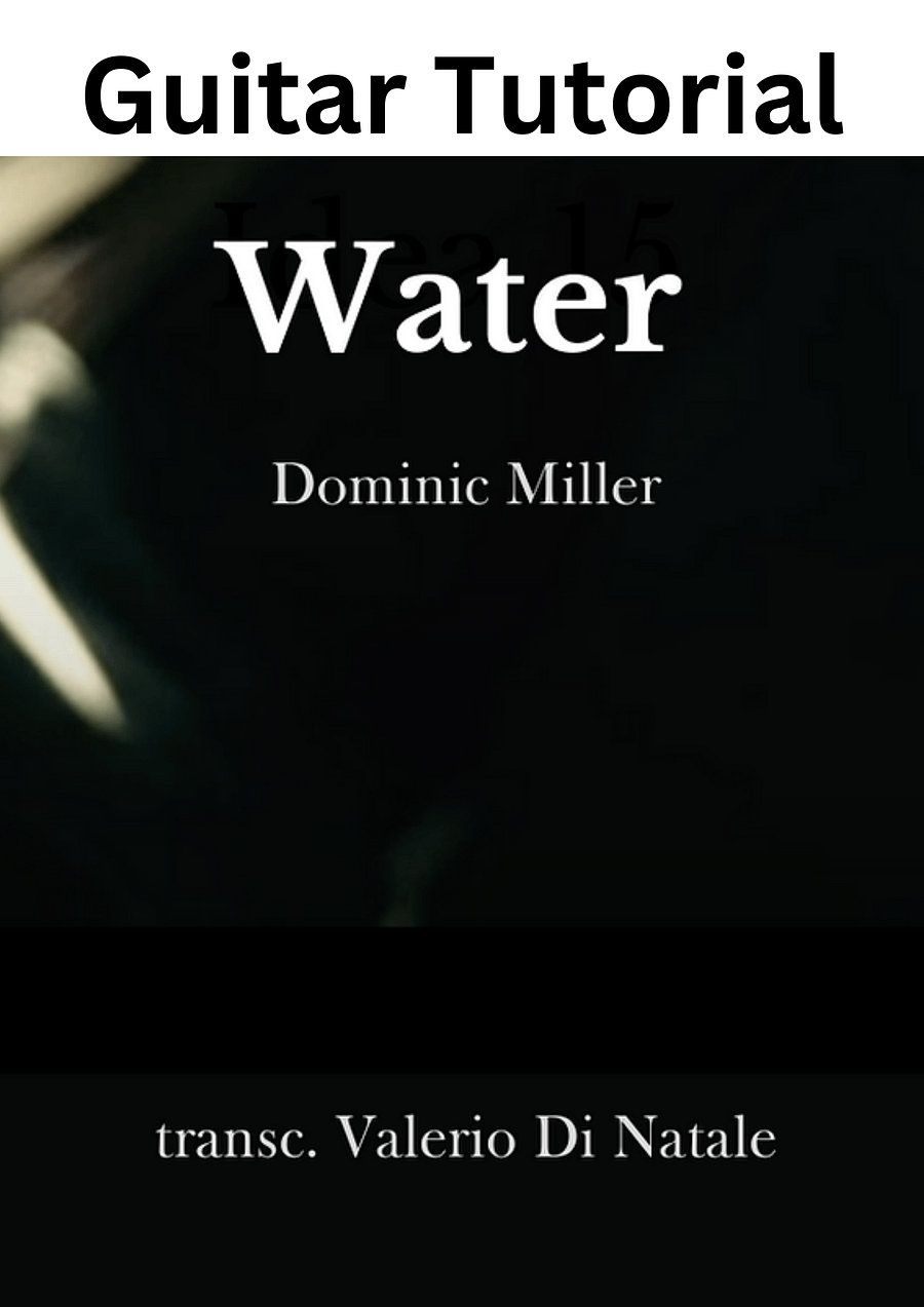 Water by Dominic Miller. product image (1)
