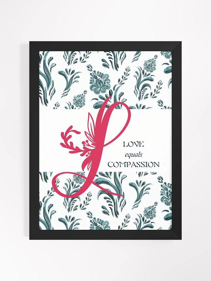 Love & Compassion Artistic Poster product image (1)
