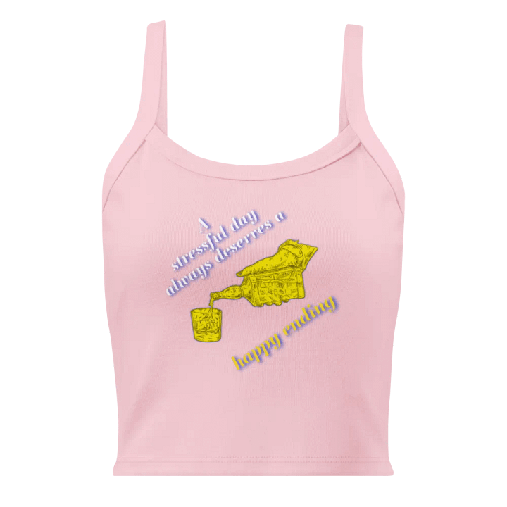 Happy Ending - Ladies Micro-rib Tank Top product image (17)