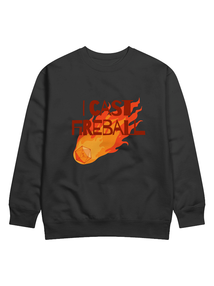 "I CAST FIREBALL" Sweatshirt product image (1)