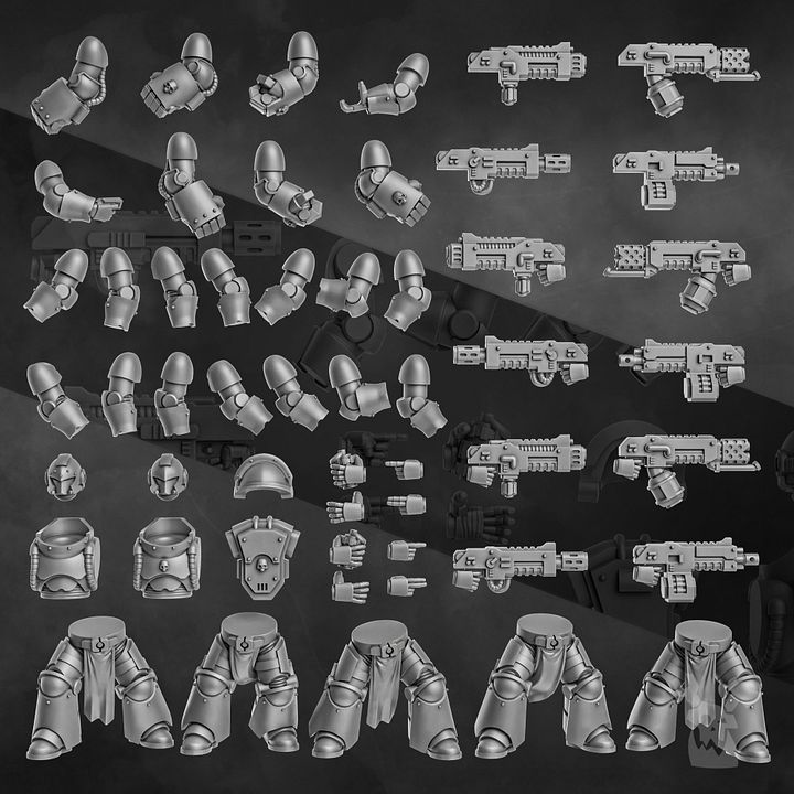 Space Knights (build kit) product image (1)
