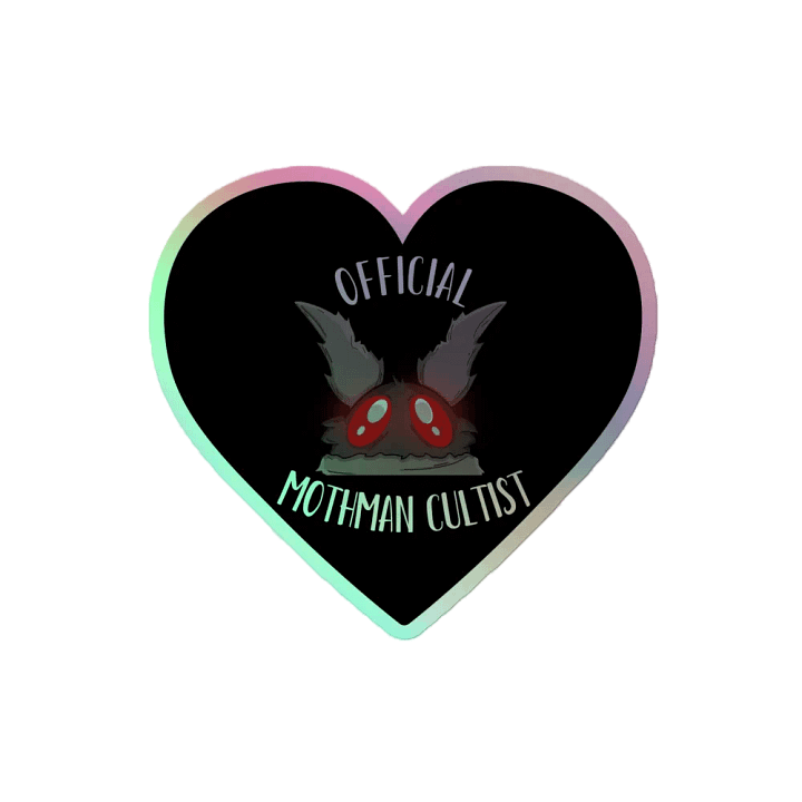 Official Mothman Cultist - Holo Heart product image (2)