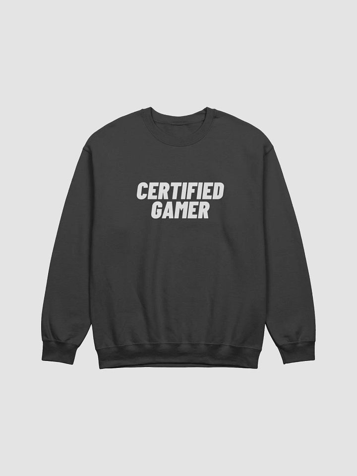 CERTIFIED GAMER - CREWNECK (UNISEX) product image (4)