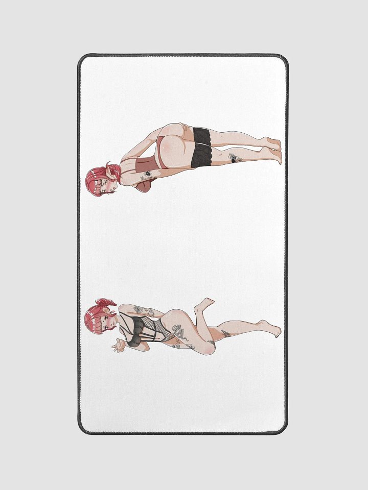MeeshVS Double Pose Elf and Clown Mouse Mat product image (1)