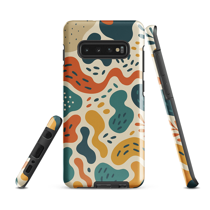 Organic Abstract Teal Samsung Tough Case product image (2)
