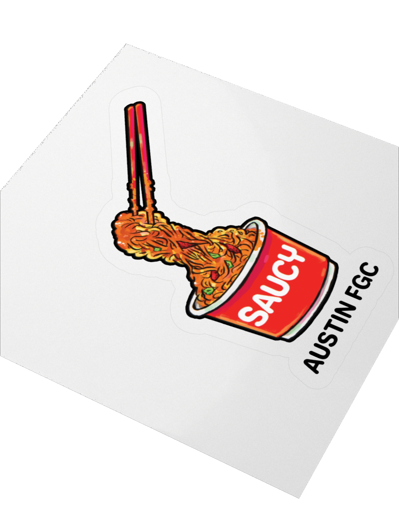 Saucy Noods Sticker product image (6)