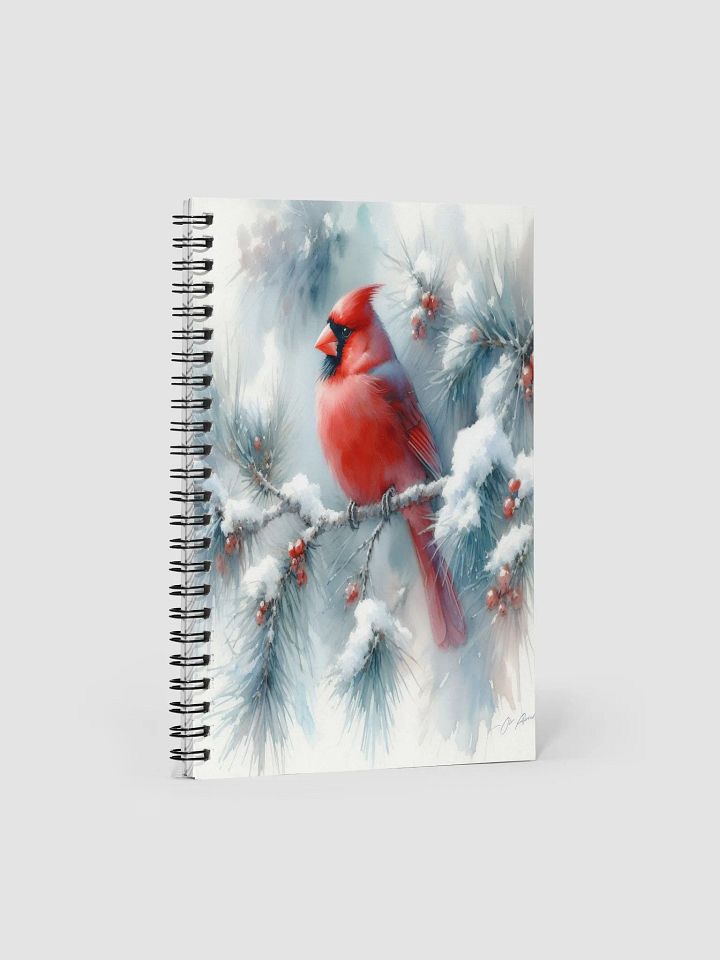 Winter Wonderland Cardinal-Spiral Notebook product image (1)