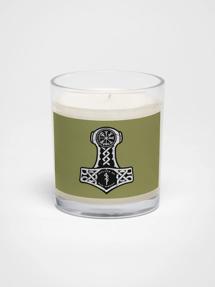 Wolves of the North Mjölnir candle product image (1)