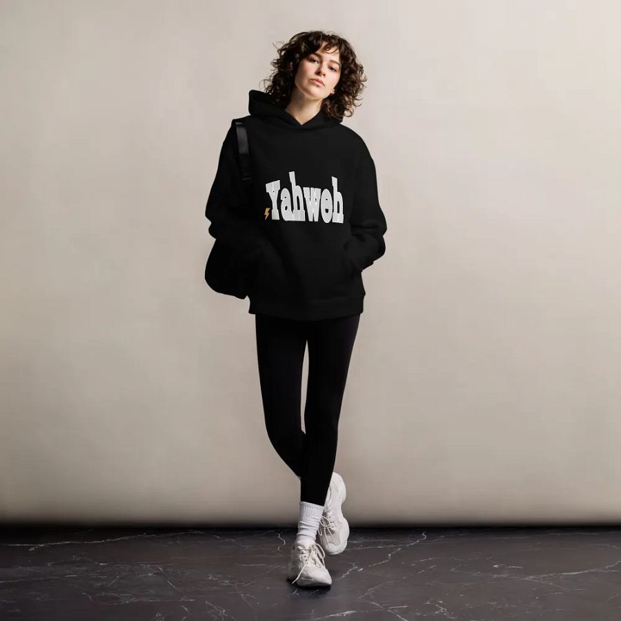 Yahweh Unisex Oversize Hoodie product image (2)
