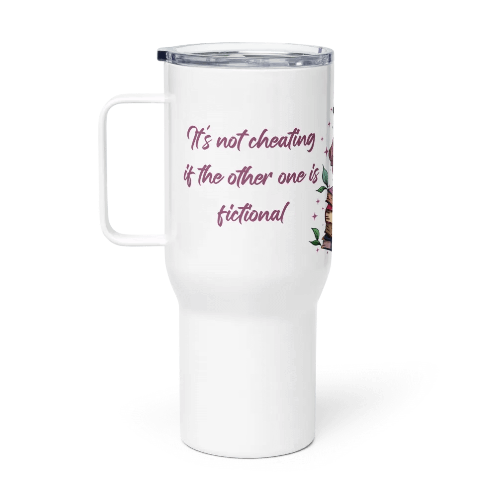 It's not cheating Travel Mug – For Book Lovers Only product image (2)
