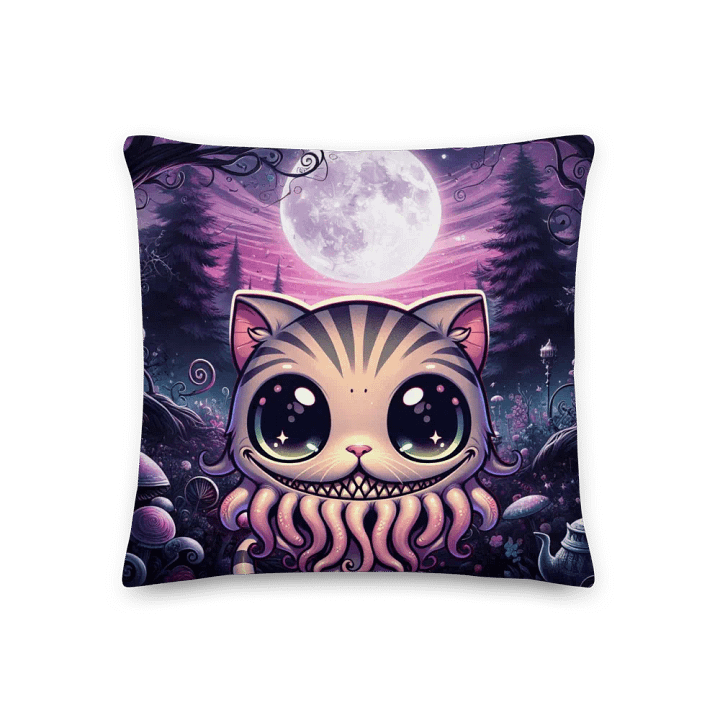 We're All Mad Here Cosplay/Cthulhucat Pillow product image (1)