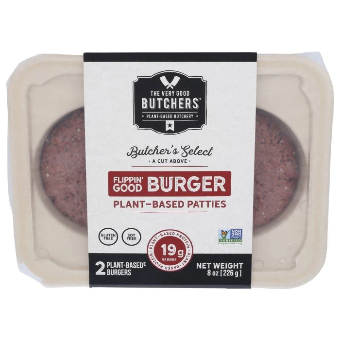 The Good Butchers plant based patties product image (1)